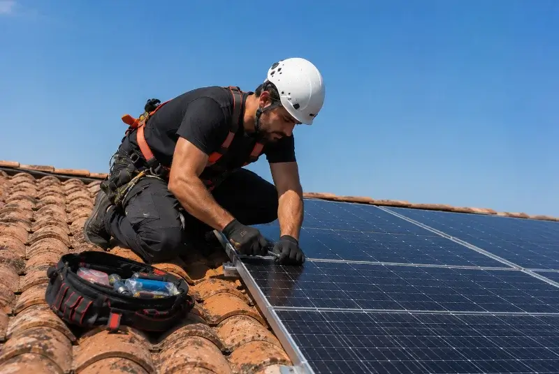Maintenance et monitoring de panneaux solaires à Lande-de-Fronsac