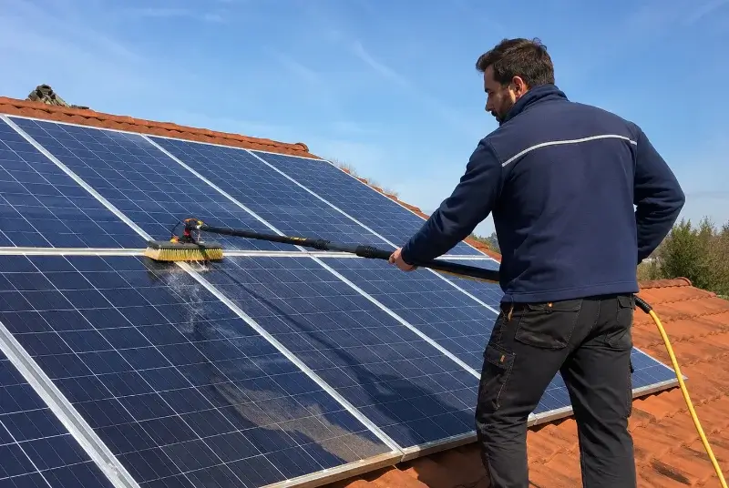 Nettoyage et entretien de panneaux solaires à Lande-de-Fronsac