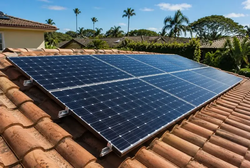 Installation de panneaux solaires à Lande-de-Fronsac